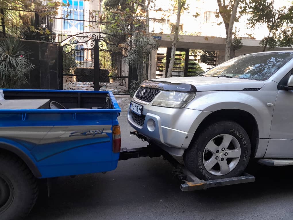 تصویر جرثقیل امداد خودرو سیار ، امداد خودرو تهران