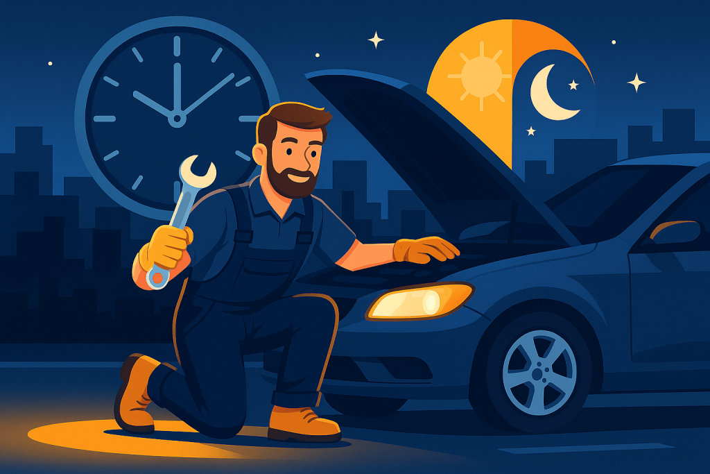 مکانیک سیار بیست و چهار ساعته